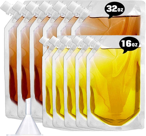 Concealable And Reusable cruise sneak flask Liquor kit?Rum Runners Alcohol Juice Travel Plastic Flasks Liquor Bags For Sneak Drink?6-5-0 Kit?...