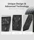 Case for Samsung Galaxy S22 Ultra 5G: Military Grade Drop Proof Rugged Protective Phone Cover with Built-in Kickstand & Slide |Shockproof Bumper P...
