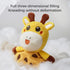 TUMAMA Baby Security Blanket Lovey,Soft Fleece Velvet Minky Dot Blanket with Stuffed Animal&Teething Rings,Newborn Essentials for Babies Girls Boy...