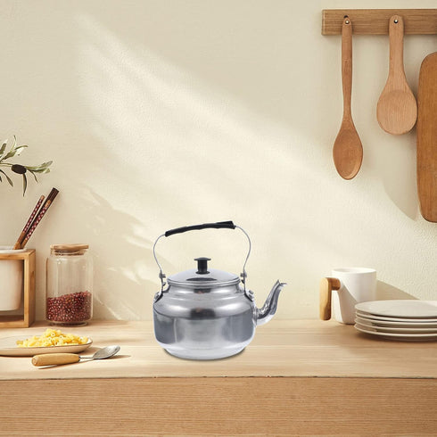 6.9Inches Aluminum Alloy Stove Top Teakettle Kitchen Teapot Vintage Alloy Coffee Kettle Boiling Water Kettle Old Fashioned...