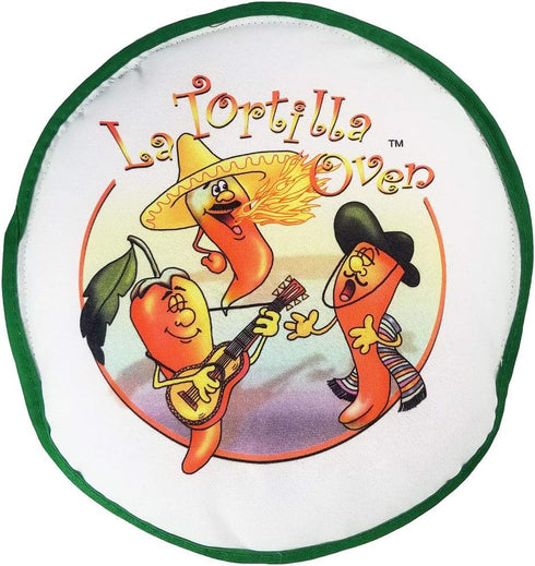La Tortilla Oven 10" Singing Peppers Tortilla Warmer proven to Keep Tortillas FRESH AND WARM FOR OVER 1 HOUR!...