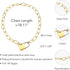 Geometric Big Lock Key Pendant Necklaces Stainless Steel Gold Plated Punk Charms Necklace for Women Men Gift...