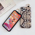 siduater Hand Strap Case for 6.7" iPhone 15 Pro MAX with Kickstand, Wrist Band Strap Snake Pattern Textured Soft Shockproof Cover, Adjustable Hand...