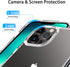 JJGoo Compatiable with iPhone 13 Pro Case Clear, Transparent Shockproof Phone Case, Slim Anti-Scratch Hard PC Back Protective Cover Bumper, Clear...