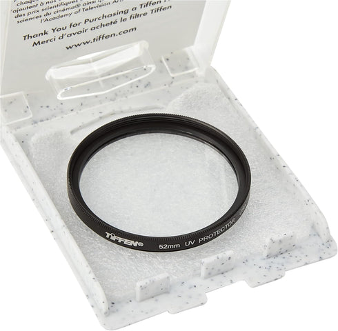 Tiffen 52UVP 52mm UV Protection Filter,black, 2.04"L x 2.04"W...
