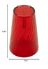 G.E.T. 2216-1-R-EC Tahiti Shatterproof BPA-Free Plastic Tumblers, 16 Ounce, Red (Set of 4)...