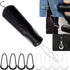 Daily Treasures Button Hook and Zipper Pull, Button Hook Dressing Aid with 8Pcs Zipper Pulls, Button Assist Device with Non-Slip Ribbed Handle for...