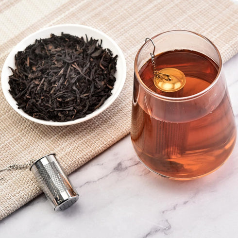 Stainless Steel Filter Tea Ware, Tea Filter, Tea Leakage Filter, 304 Material Guarantee, Easy To Clean And Convenient Tea Artifact, Suitable For O...
