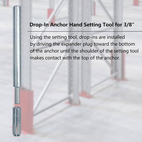 Bueyfolt Drop-in Anchor Hand Setting Tool for 3/8"...