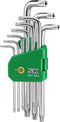 SK 9-Piece Allen Wrench Set, Star Hex Key Set, L-Shaped, S2 Steel...