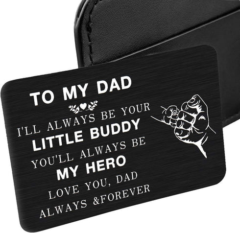 Son to My Dad Wallet Insert Card Valentine’s Day Gifs From Son For Dad Fathers Day Gifs Christmas Birthday Son To Step Dad from Little boy Kids I ...