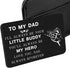 Son to My Dad Wallet Insert Card Valentine’s Day Gifs From Son For Dad Fathers Day Gifs Christmas Birthday Son To Step Dad from Little boy Kids I ...