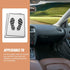 25pcs Disposable Car Floor Mats, Paper Floor Mats for Cars Printing Papers Car Mats Protector for Home...
