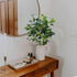 AILANDA Artificial Greenery Stems 32.3'' Long Stem Artificial Shrubs Plants Faux Eucalyptus Leaves Silk Greenery Stems Arrangement for Floor Vase ...