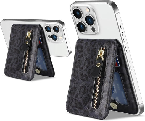 Cavor for Magsafe Wallet,Apple Magsafe Wallet with Adjustable Stand,Magnetic Wallet for iPhone 14 Pro Max/14 Pro/15/14 Plus/13/12,Magsafe Card Hol...