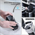 Mini Car Trash Can with Lid, Cup Holder Trash Can for Car with 3 Rolls Mini Trash Bags, Waterproof Small Car Garbage Can for Car Home Office Desk ...