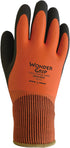 LFS WG338L Insulated Double-Dipped Incredibly Comfortable Work Gloves Latex Coated Water Resistance Black Palm, Large (Pack of 1)...