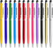 12 Pack Stylus Pens for Touch Screens innhom Stylus Pen for ipad Compatible with iPad iPhone Tablets Samsung Kindle and Black Ink Ballpoint Pens-2...