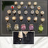 30 Sets Pearl Brooch Buttons, Cover Up Buttons, No Sew Buttons Invisible Buttons for Blouses, Dresses, Sweaters, Coats, Shawls - Ideal for Women a...