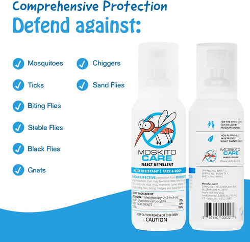 14hr Insect Repellent, Moisturizing & Extreme Outdoor, Ticks, Mosquitoes, Black Flies, No-See-Ums, & More, Safe for Kids & Pregnant Women, Extreme...