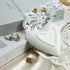 CHOOLD Original Ceramic Heart Shape Ring Dish Holder Jewelry Tray Dish Trinket Holder Jewelry Holder Home Decor Dish Wedding Birthday Xmas Gift...