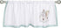 EVERYDAY KIDS Precious Moments Noah’s Ark Window Valance for Toddler and Baby Boys Animal Image of Giraffes, Tigers and Elephants on The Ark with ...