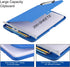 Clipboard with Storage,Clip Boards 8.5x11 with Storage,Large Capacity Clipboards,with Low Profile Clip,with Pen Holder Plastic Storage Clipboard F...