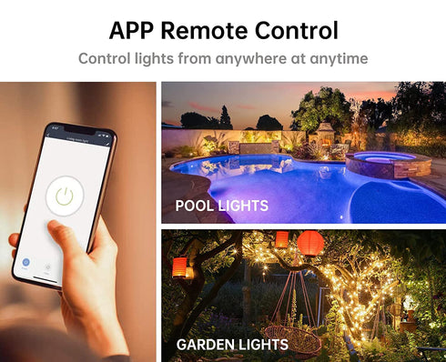 Smart Wi-Fi Light Switch, 2 Channels Linptech Wireless Relay Switch Tuya App Remote Control Voice Control Home Automation Timer Compatible with Al...