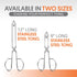 UPIT Kitchen Triangle Tongs for Cooking, Heavy Duty Stainless Steel Scissor-Shaped Serrated Serving Plier for Barbeque, Vegetable, Fruits, Food, M...