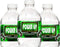 POP parties Ink Gaming Green Waterproof Bottle Labels - 20 Labels, 2" x 9" Each - Perfect for Gaming Party Decorations...