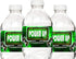 POP parties Ink Gaming Green Waterproof Bottle Labels - 20 Labels, 2" x 9" Each - Perfect for Gaming Party Decorations...