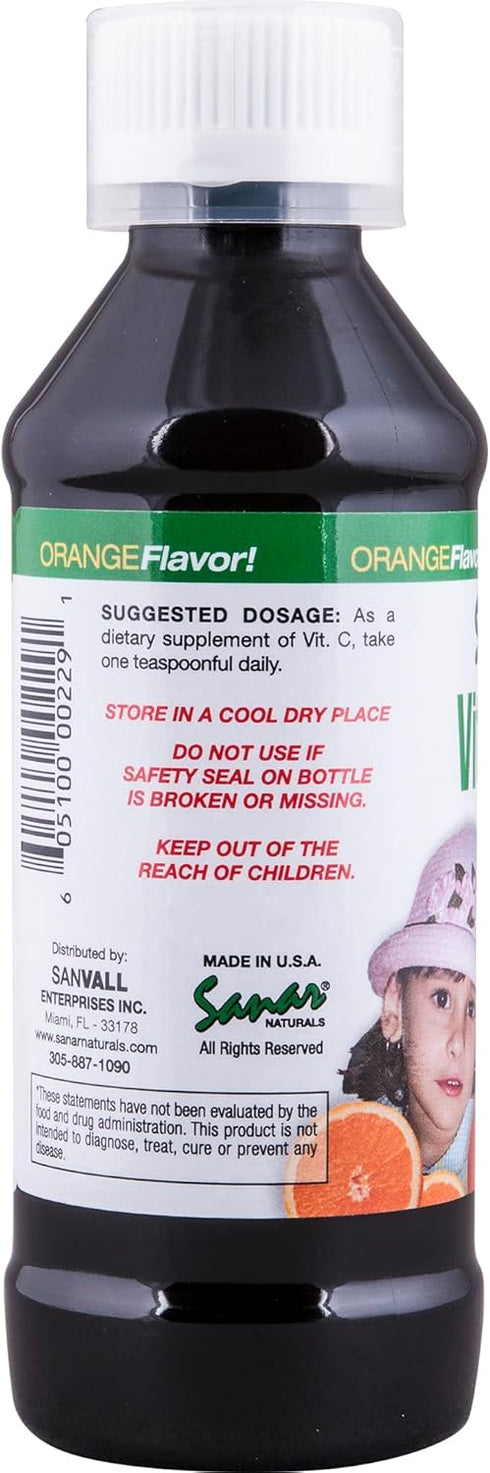 Liquid Vitamin C, 6 fl oz- Immune Support, Vitamin C Liquid, Gluten-Free, Allergen Free, Non-GMO...