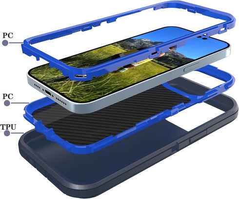 Galaxy A15 5G Case for Samsung Galaxy A15 5G Case Military Drop Shockproof Armor Heavy Duty Rugged 3 in 1 Protection Cover for Galaxy A15 5G Phone...