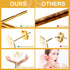 Earring Posts and Backs, 500Pcs Hypoallergenic Earring Studs for Jewelry Making with Butterfly Earring Backs and Rubber Bullet Earring Backs (4mm,...
