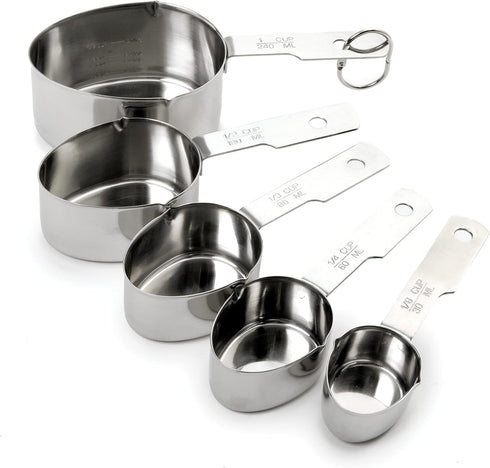 Norpro Set Stainless Steel 5 Piece Measuring Cup, One Size, (3057)...