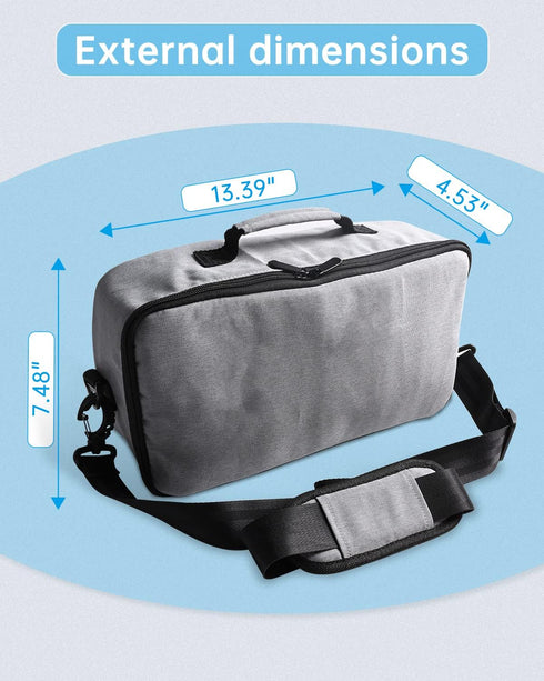 Projector Bag Mini Projector Case Portable Case for Mini Projector and Accessories...