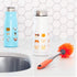 Pure 70526DC-OR, Orange PURE Collection, Deluxe Bottle Cleaning Brush, 12.5 inches, 12 x 5 inches...