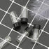 JIUWU 10pcs 5ml 1/6 Oz Scaled Clear Glass Vials Sample Transparent Liquid Bottles Screw Cap Lab Container...