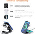 Magnetic Wireless Charger, 3 in 1 Wireless Charging Station Compatible with iPhone 15/14/13/12 Series, Watch Charger Stand for iWatch Ultra 2/9/8/...