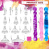 DoreenBow 21Pcs Diamond Art Painting Pen Metal Tips Kit Stainless Screw Thread Tips Multi Placer Tips Diamond Art Painting Accessories 5D Diamond ...