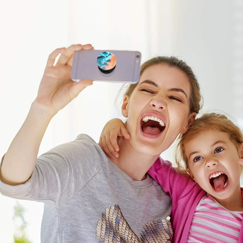 Weewooday 30 Phone Grip Holder with Double-Sided Sticker Phone Finger Expanding Stand Holder for Almost Phones Cases (Black, White)......