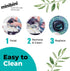 Flint Minibini Trash Can Deodorizer and Odor Eliminator, Garbage Can Air Freshener and Odor Control Up to 30 Days, Device Plus Refill...