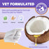 HICC PET Cleaning Deodorizing Bathing Wipes for Dogs & Cats, Hypoallergenic Dog Cleaning Glove Wipes with Coconut Oil Nourishing Grooming Fur, Cat...