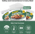 KOOC Slow Cooker Liners 11"x17" 30 count Middle Size Disposable Pot Liners Cooking Bags Fit 3 qt to 4 qt Pot BPA Free Fresh Locking Seal Design...