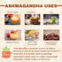 Ashwagandha Root Powder 4 oz. – Pure and Raw Indian Ginseng (Withania Somnifera) - A Versatile Alternative for Supplements, Herbal Teas, and More,...