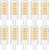 G4 LED Bulbs 110V-130V (Not Low Voltage 12V) G4 Bi-Pin Base Spotlight Lighting Dimmable 5W Warm White 3000K Replace 45W G4 Halogen Lamp, for Under...