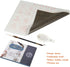 Chinese Calligraphy Set Rewritable Water Writing Cloth Fabric with Brush Rack and Water Dish Quick Drying Fabric Cloth Paper for Beginners Practic...