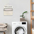 Laundry Room Decor and Organization: Wall-Hanging Lost Socks Storage Bag, Funny Wooden Sign - Single Canvas Basket for Sock Organization (SNIFF & ...