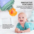 Baby Fruit Food Feeder Pacifier - Fresh Fruit Teething Toy 6M+, BPA Free Safely Introduce Solids Teething Relief Toy includes Add Silicone Sacs, 2...