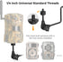 K&F Concept 2 Pack Trail Camera Holders, 360° Adjustable Game Camera Tree Mount...